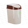 Контейнер для мусора 5,0л бежевый мрамор М2480 *20 Контейнер для мусора 5,0л бежевый мрамор М2480 *20