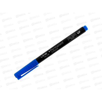 Маркер LINE PLUS для CD синий, 2500UF *12