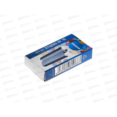 Скобы для степлера №10 CENTRUM 1000шт 80068 *10/800 Скобы для степлера №10 CENTRUM 1000шт 80068 *10/800
