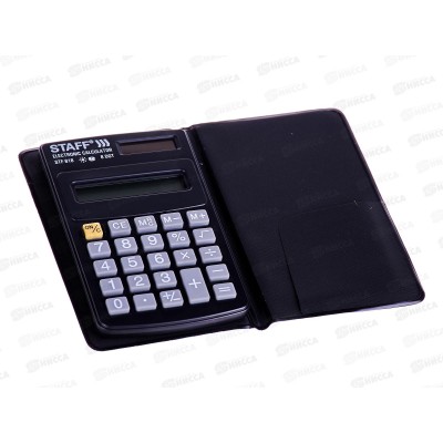 Калькулятор STAFF STF-818 карманный . 8разр. *200 Калькулятор STAFF STF-818 карманный . 8разр. *200