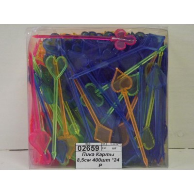 Пика Карты 8,5см 400шт *20