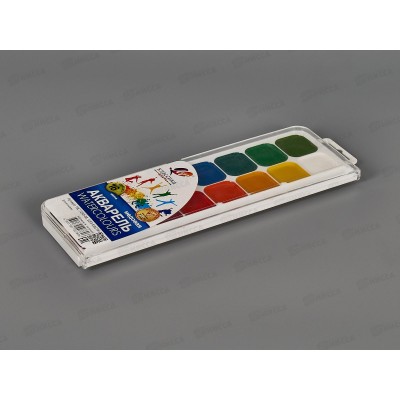 Акварель ЛУЧ медовая Классика 16 цветов без кисти, пластиковая упаковка, 19с1290-08 *28 Акварель ЛУЧ медовая Классика 16 цветов без кисти, пластиковая упаковка, 19с1290-08 *28