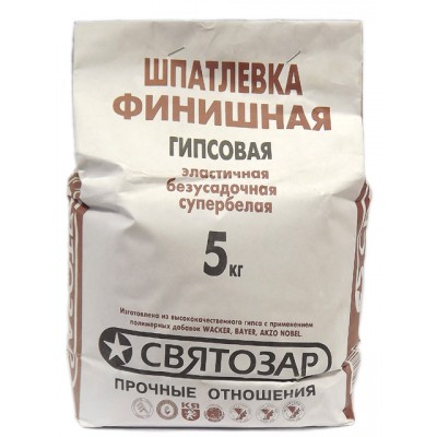 ШПАТЛЕВКА Финишная 5кг *6 ШПАТЛЕВКА Финишная 5кг *6
