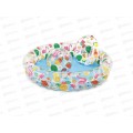 Бассейн 59460 (122х25) с кругом и мячом в пакете  INTEX  *12