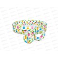 Бассейн 59469 (132х28) Ананас с кругом и мячом   INTEX