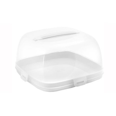 Тортница с защелками Белая М1121 *12 Тортница с защелками Белая М1121 *12