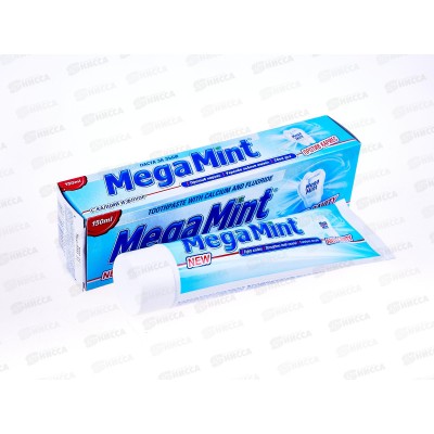 АКВАРЕЛЬ МЕГА МИНТ Anti-Cavity зубная паста против кариеса 210грамм*36