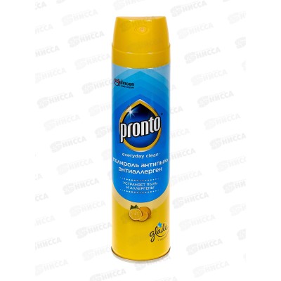 ПРОНТО аэрозоль для мебели Антипыль/Антиаллерген 250мл *6