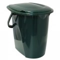 Ведро-туалет 24л зелёный 2460М *6 Ведро-туалет 24л зелёный 2460М *6