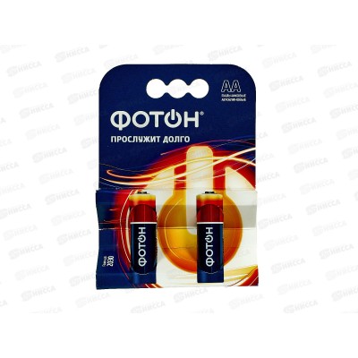 Батарейка ФОТОН LR6, BP2 *2/20/240 Батарейка ФОТОН LR6, BP2 *2/20/240