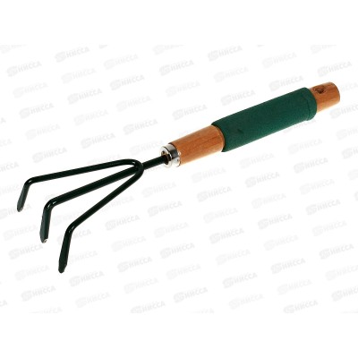 Рыхлитель деревянная зеленая ручка (004092)  *120 Ж