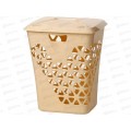 Корзина 60,0л для белья Венеция бежевый мрамор М2606 *6 Корзина 60,0л для белья Венеция бежевый мрамор М2606 *6