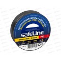 Изолента SAFELINE 19мм, 20м черный *10/200