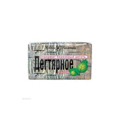 Невская Косметика ДЕГТЯРНОЕ мыло 140г в полиэтиленовом пакете *48/4 Невская Косметика ДЕГТЯРНОЕ мыло 140г в полиэтиленовом пакете *48/4