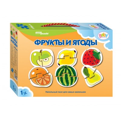 Напольные пазлы 70112 "Фрукты и ягоды" (Малые) *6