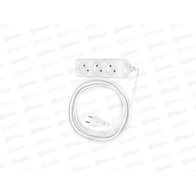 Удлинитель ФОТОН 10-103 (1*3) 10м 10А белый *10 Удлинитель ФОТОН 10-103 (1*3) 10м 10А белый *10