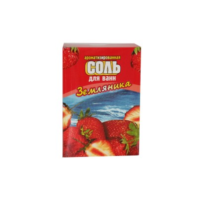 Соль для ванн 400г Земляника *32 Б Соль для ванн 400г Земляника *32 Б