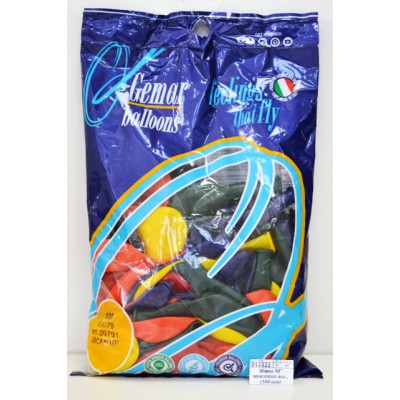 Шары 10&quot кристалл ассорти (100 шт) 1101-0240 *100