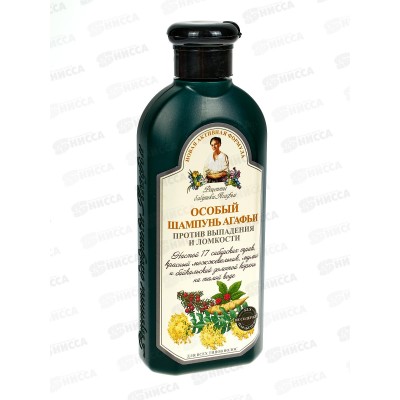 Рецепты Бабушки Агафьи шампунь Особый 350мл против выпадения и ломкости *12 8612