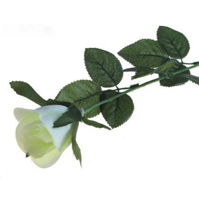 Цветы искусственные роза 63см d-5 белая 482692 *10