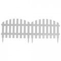 Заборчик Декоративный 3м белый МП *9 Заборчик Декоративный 3м белый МП *9