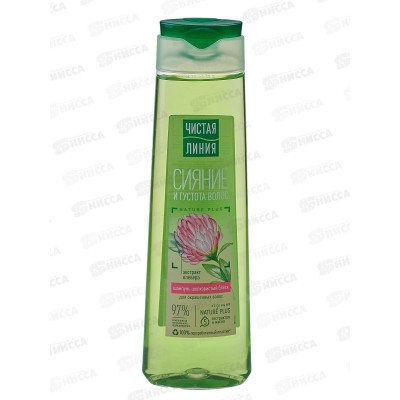 Концерн Калина Чистая Линия шампунь 400мл Клевер для окрашенных волос *6/12