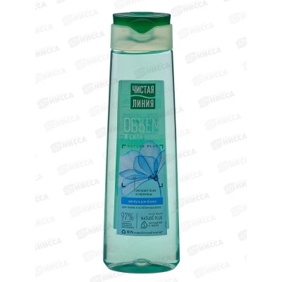 Концерн Калина Чистая Линия шампунь 400мл Пшеница,лен для тонких волос *6/12 Концерн Калина Чистая Линия шампунь 400мл Пшеница,лен для тонких волос *6/12