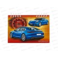 Блокнот120листов ПГС NB Авто, 100*150, лакированный., на гребне. *6