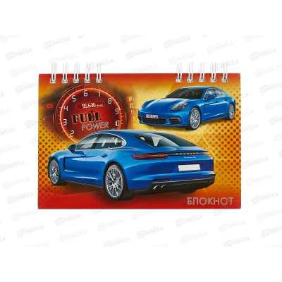 Блокнот120листов ПГС NB Авто, 100*150, лакированный., на гребне. *6