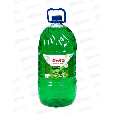 РУНО жидкое мыло АлоэВера, ПЭТ бутылка 5л *2 РУНО жидкое мыло АлоэВера, ПЭТ бутылка 5л *2