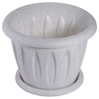 Горшок для растений Фелиция Мрамор 1,8л С103М *20 Горшок для растений Фелиция Мрамор 1,8л С103М *20