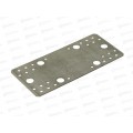 Пластина крепёжная 210*90*2.0 ГОЦ (горячее оцинкование)*25