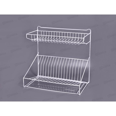 Сушилка для посуды универсальная белая  АМ 01  04828  *6