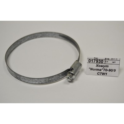 Хомут "Norma"70-90/9 C7W1 *50 Хомут "Norma"70-90/9 C7W1 *50