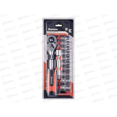 Набор профессионального инструмента 12 предметов ЕРМАК 1/2&quot 736-161  г