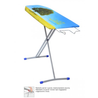Гладильная доска НИКА 1+ (1225*345) подставка для утюга Н1+ Гладильная доска НИКА 1+ (1225*345) подставка для утюга Н1+