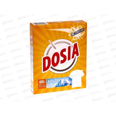 ДОСЯ Матик стиральный порошок 400г альпийская. свежесть. *22