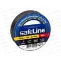 Изолента SAFELINE 15мм, 10м черный *10/250