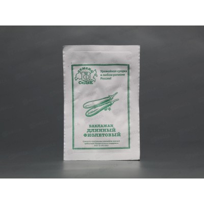 Баклажан Длинный Фиолетовый белый пакет (МФ, 0.3) СеДек *10 +