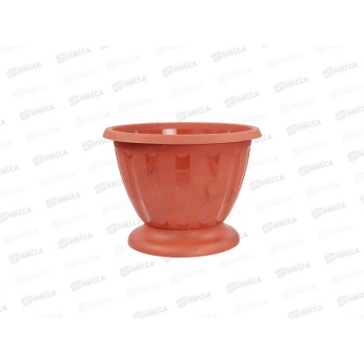 Вазон Пальмира 10л (коричневый ) *10 М1563 Вазон Пальмира 10л (коричневый ) *10 М1563