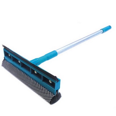 Окномойка "Умничка" 20см с телескопической ручкой 95см изумруд *24 10504-16/17 Окномойка "Умничка" 20см с телескопической ручкой 95см изумруд *24 10504-16/17