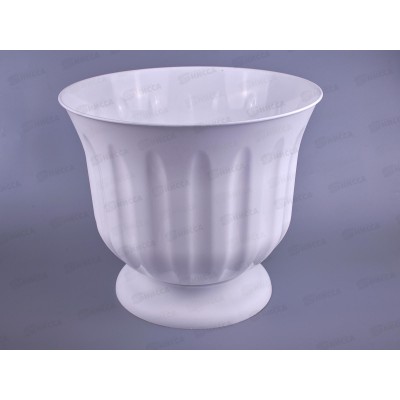 Горшок-Кашпо &quotФламинго&quot 15,0л на подставке (белый) *10 М1491