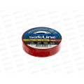 Изолента SAFELINE 15мм, 10м красный *10/250