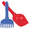 Набор песочный №72 (лопатка+грабли №5), 4710 *15 Набор песочный №72 (лопатка+грабли №5), 4710 *15