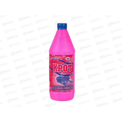 КРОТ Розовый чистящее средство 1л НБТ *12