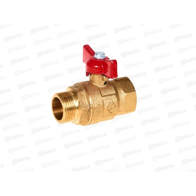 Кран шаровый DN-20 Крепыш 331 бабочка Внутренняя*Нружная ГАЛЛОП Кран шаровый DN-20 Крепыш 331 бабочка Внутренняя*Нружная ГАЛЛОП