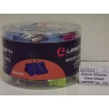 Зажим для бумаг LAMARK цветной, пластиковая упаковка, BC0324 32мм 24шт  *48