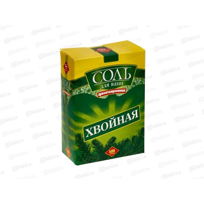 Соль для ванн 400г Хвойная *32 Б Соль для ванн 400г Хвойная *32 Б