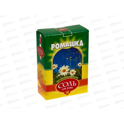 Соль для ванн 400г Ромашка *32 Б Соль для ванн 400г Ромашка *32 Б