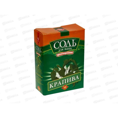 Соль для ванн 400г Крапива *32 Б Соль для ванн 400г Крапива *32 Б